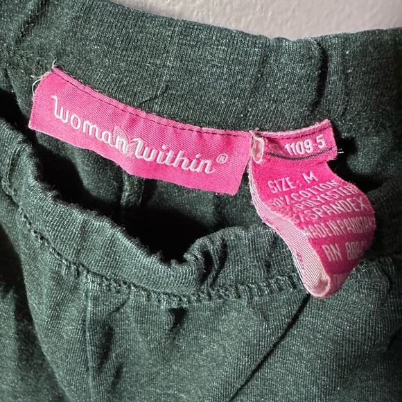 Woman Within Gray Lounge Pants - Picture 2 of 3